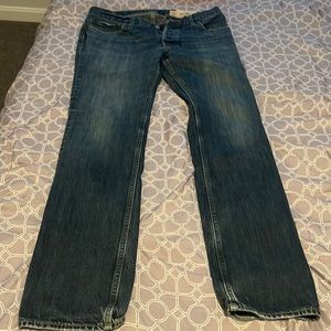 Hollister Men’s Dark Blue Jeans 32/32